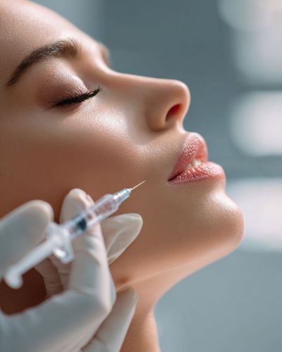 Inyecciones estéticas en los labios