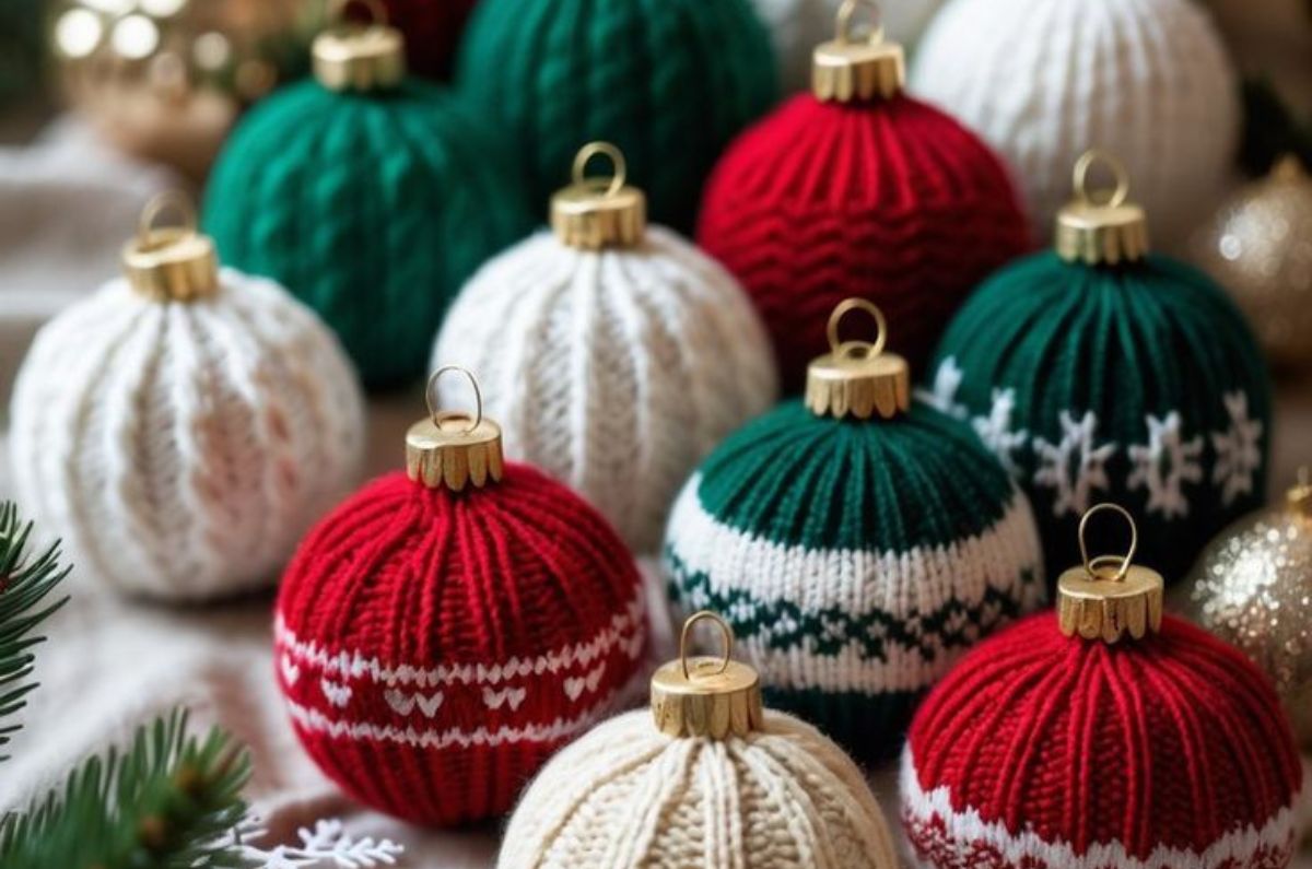 ¿Cómo hacer esferas de tela paso a paso para tu árbol de Navidad?