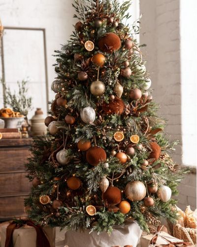 árbol navideño estilo espiritual