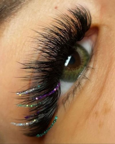 glitter de colores