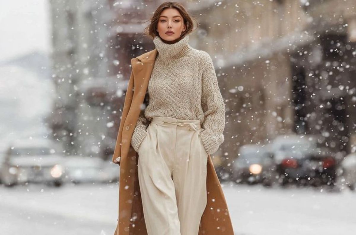 Ideas de outfits para combinar tu suéter de cuello de tortuga y verte súper chic