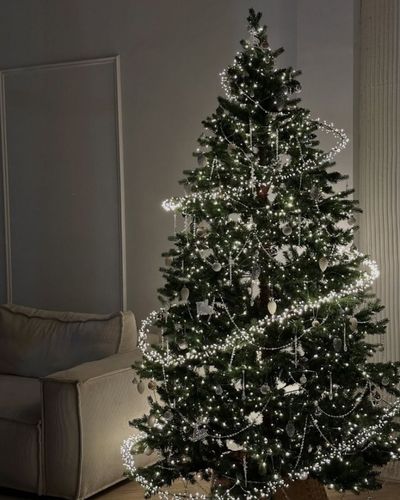 luces de árbol de Navidad