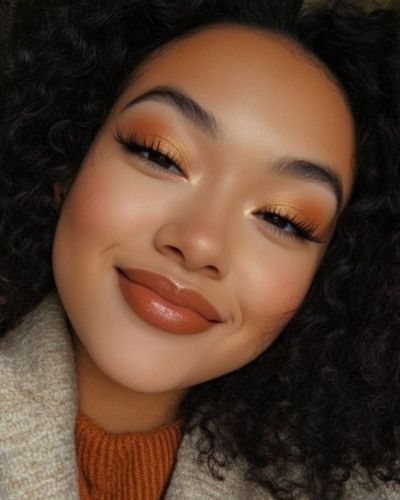 Somrbas degradadas en tonos naranja y neutros