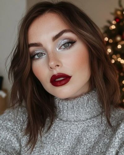 5 colores de glitter que serán un MUST en maquillaje de navidad 4
