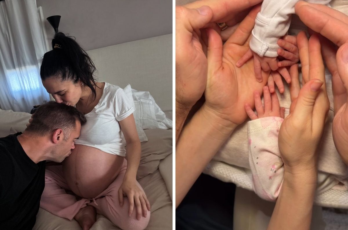 Martha Higareda y Lewis Howes anuncian el nacimiento de sus gemelas