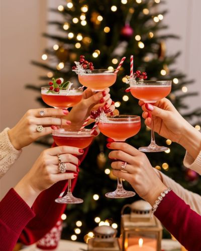 Mocktails navideños