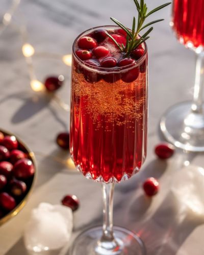 Sparkling cranberry