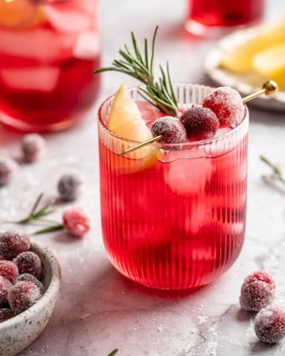 Sparkling cranberry