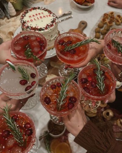 Mocktails navideños