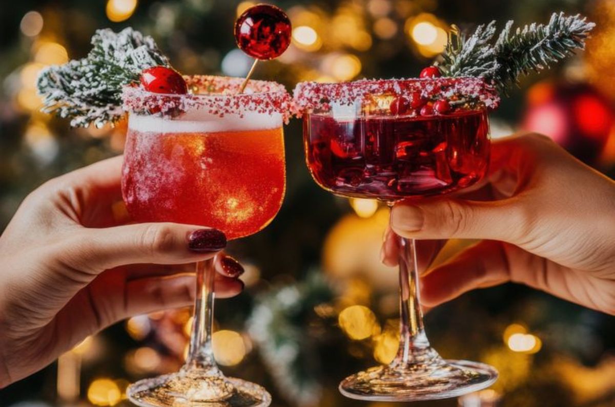Mocktails navideños perfectos para quienes no toman alcohol
