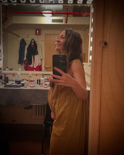 Natalia Lafourcade fotos de su embarazo