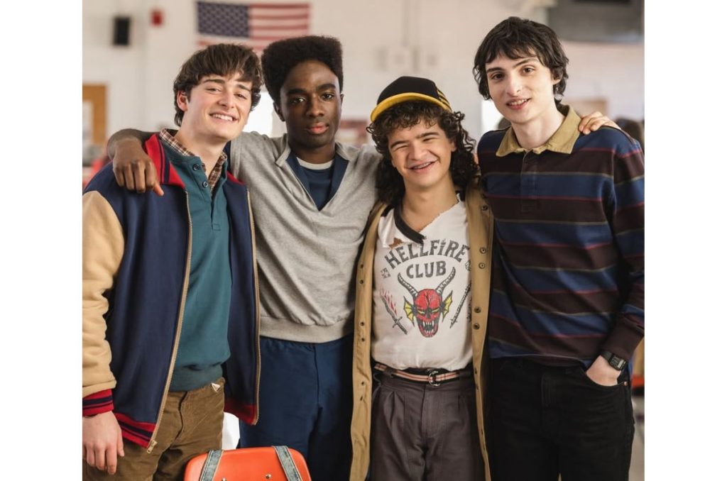 Will, Luccas, Dustin y Mike