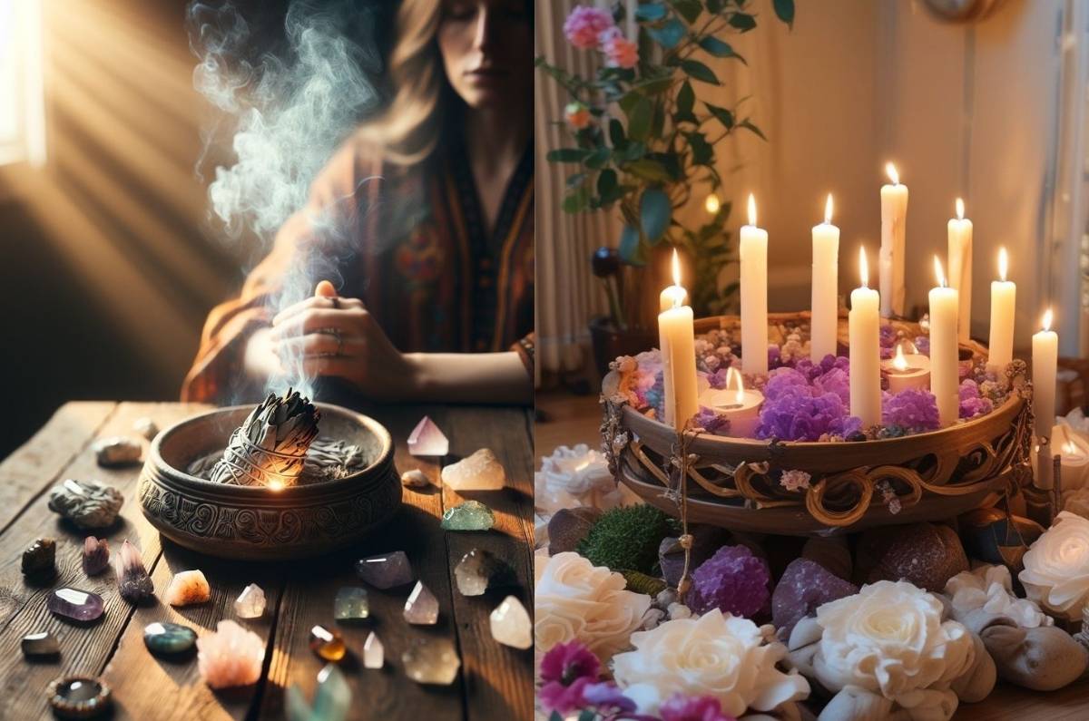 Ni prender velas rojas, ni meterte debajo de la mesa: los rituales para atraer el amor
