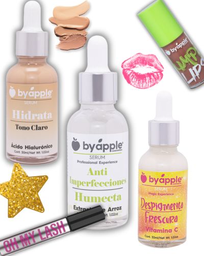 Productos de bye apple cosmetics 