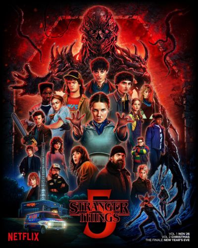 Poster de la última temporada de Stranger Things 5