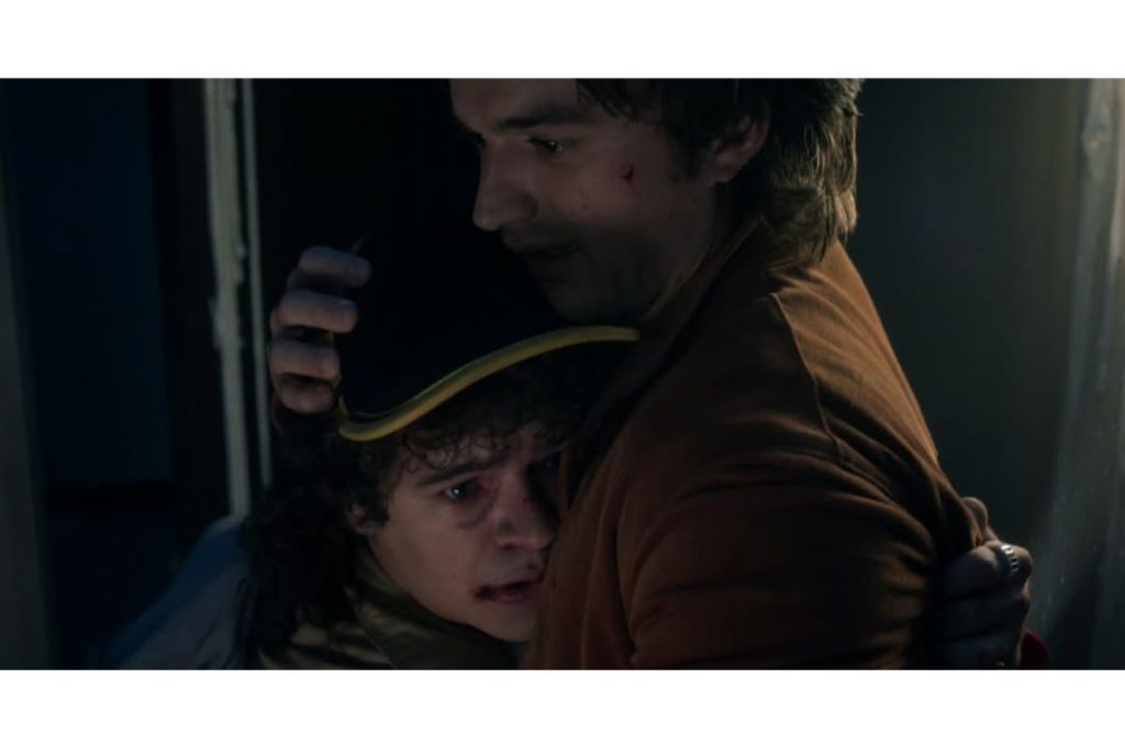 Dustin y Steve en la última temporada de ST