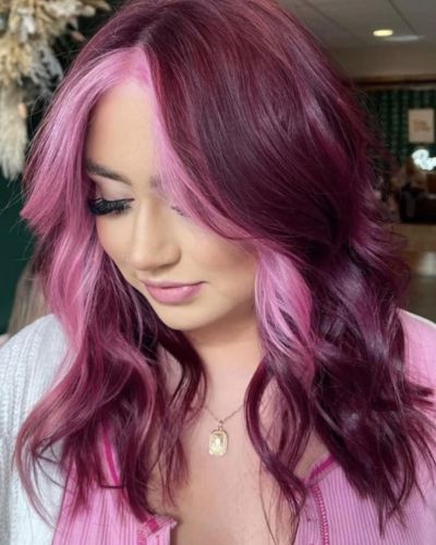 Tintes fantasía mordao + rosa