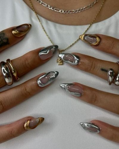 Relieves en plateado 