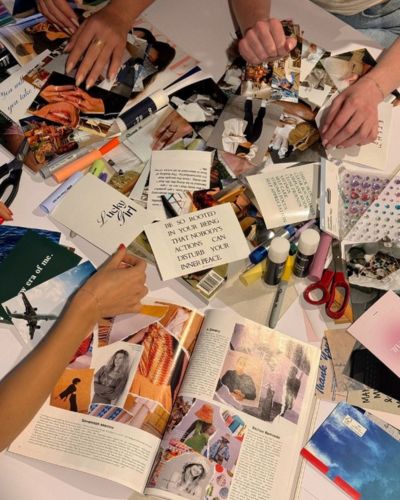 Recorte de imágenes inspiracionales para tablero 2026