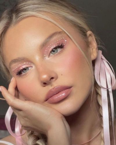 Sombras de ojos en tonos rosas