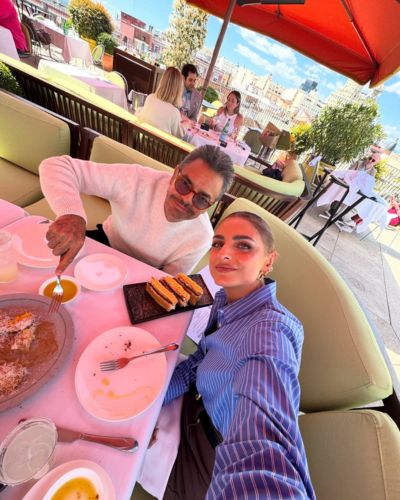 Eugenio Derbez y su hija