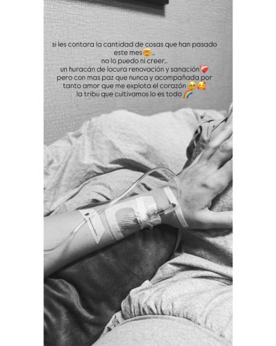 Hija de Eugenio Derbez hospitalizada