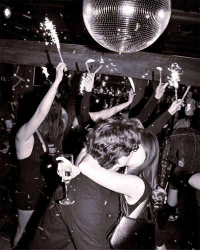 Beso tras las doce campanadas