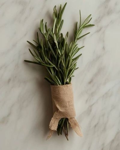 Romero para decorar bedidas navideñas