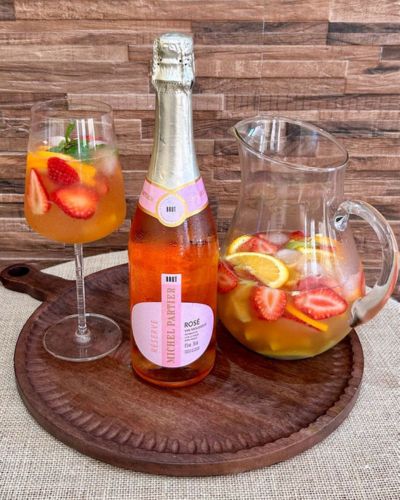 Cócteles para Año Nuevo: Clericot rosado