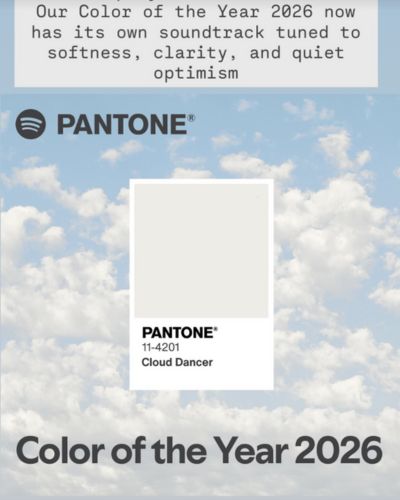 Captura de pantalla del color del año 2026 de Pantone 
