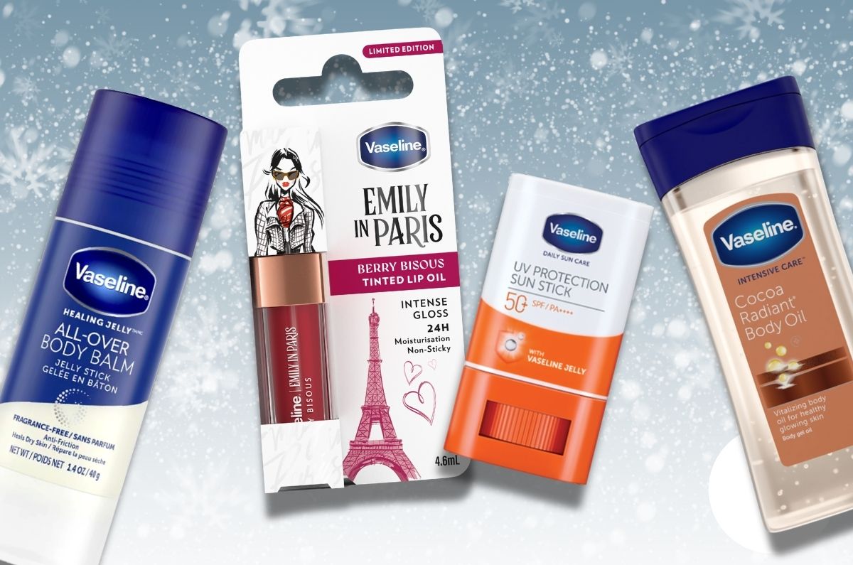 Cuida tu piel en invierno con estos esenciales de Vaseline