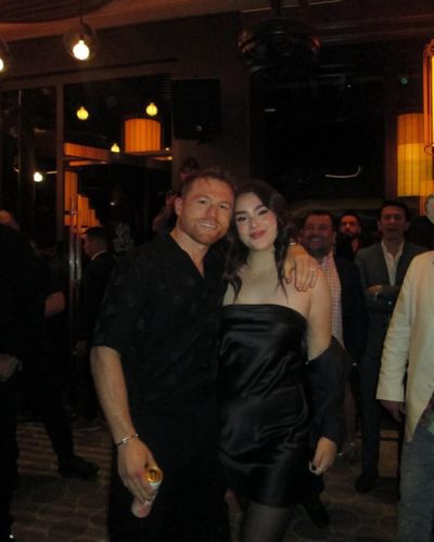 Saúl "El Canelo" Álvarez y su hija mayor