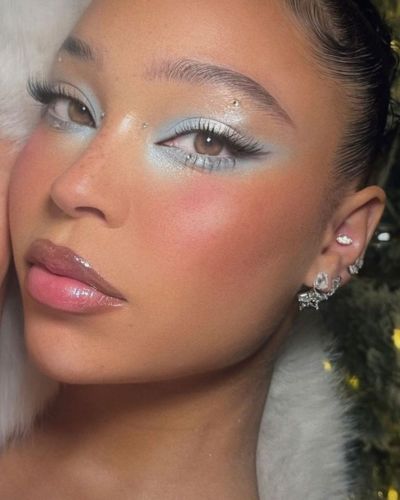 Icy makeup en pieles morenas