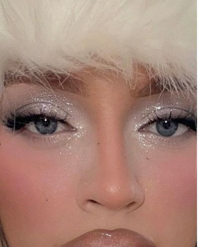 Smokey eye blanco 