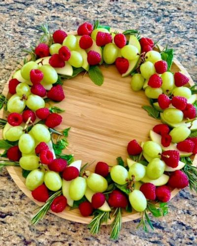 Ideas para comer uvas en Año Nuevo: corona