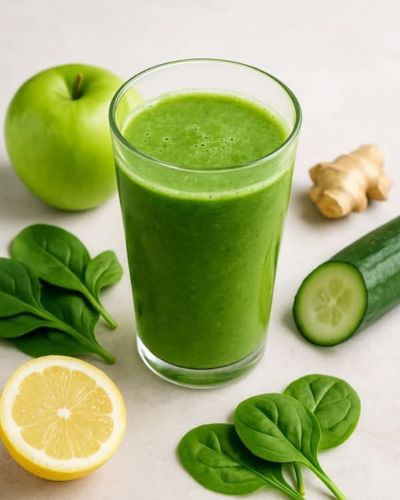 Jugo verde digestivo