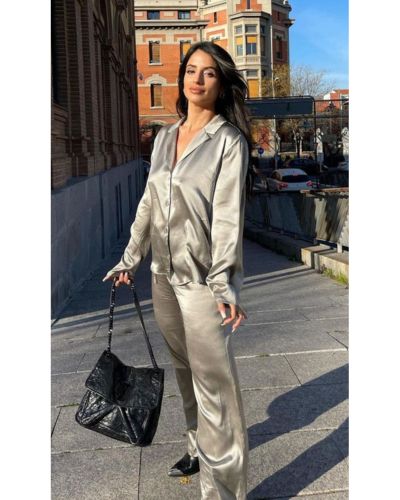 Looks con pijamas oversize para Navidad