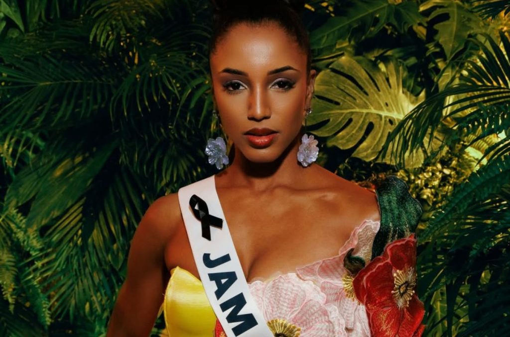 Miss Jamaica habla por primera vez desde su accidente en Miss Universe 2025