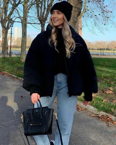 Look con gorro y mezclilla 