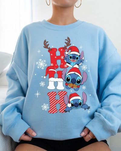 Outfits con ugly sweaters de Stitch