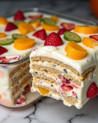 Postres sin horno: carlota de frutas