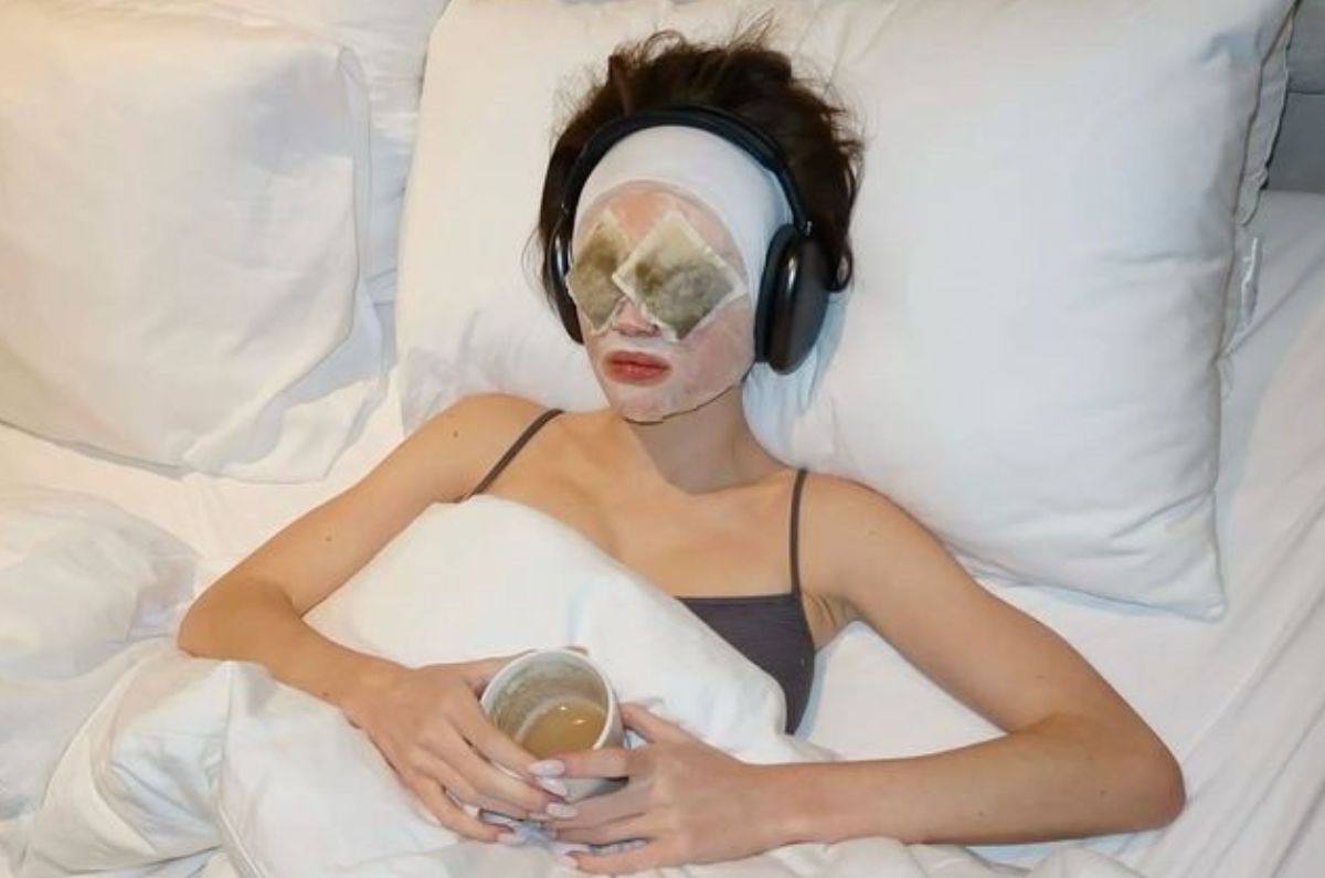 ¿Cómo usar té de manzanilla para reducir las ojeras después de Año Nuevo?