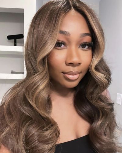 Baby lights en rubio oscuro 