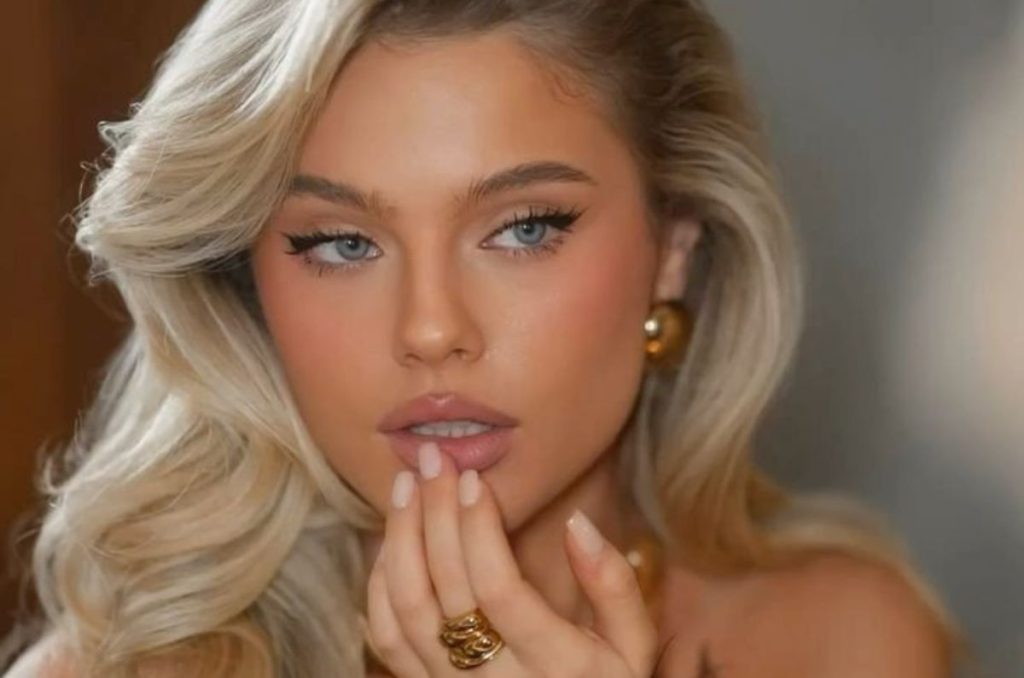 Maquillaje natural con labial nude