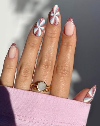 Diseños de dulce de menta