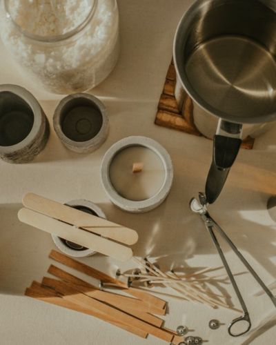 Ingredientes para hacer velas 