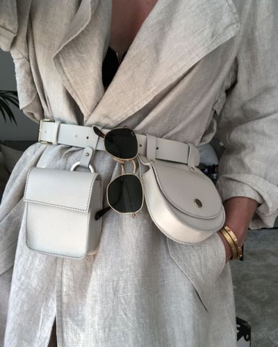 Accesorios en tendencia para el 2026: cinturones con bolsas