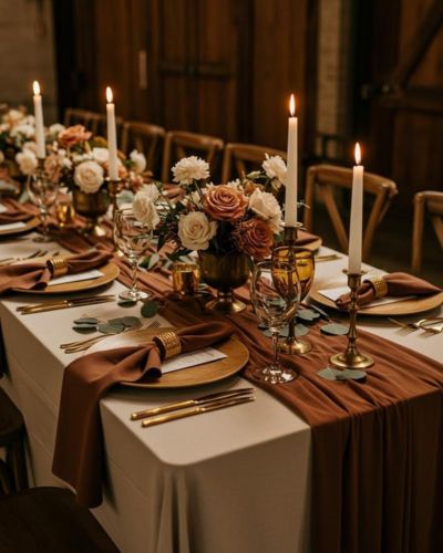 Tendencias en mesas para boda 2026