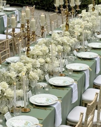 Colores en tendencia si te casas este año: verde olivo