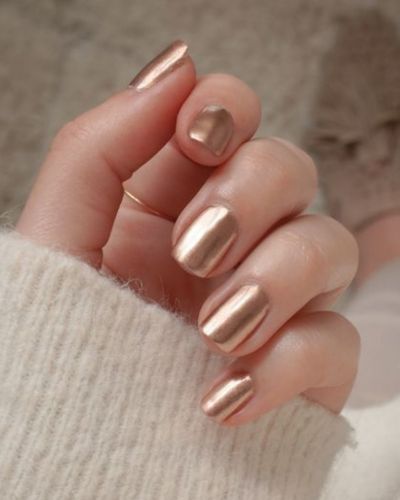 Diseño en glitter dorado